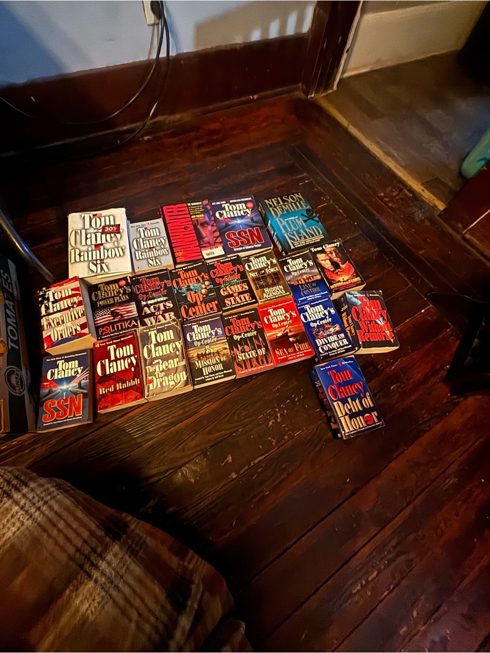 Collection Paperback Books - Mixed Black/Red/Blue Covers